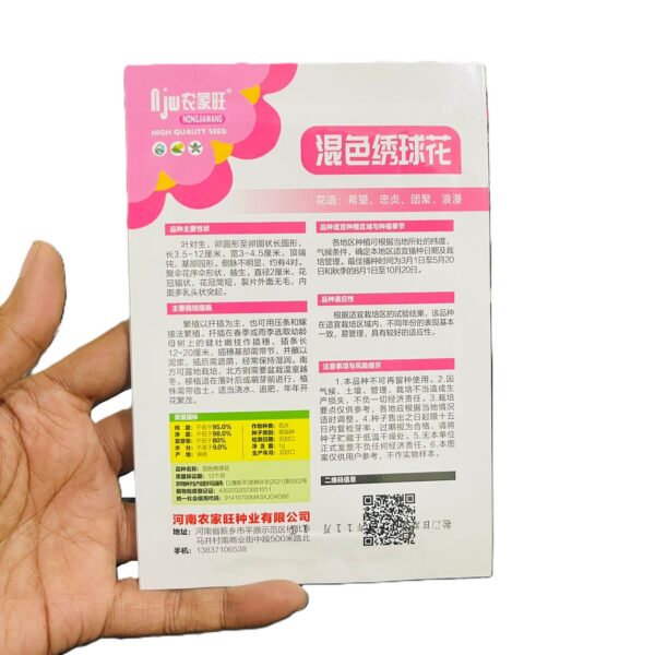 Hydrangea or Statice Flower Seeds