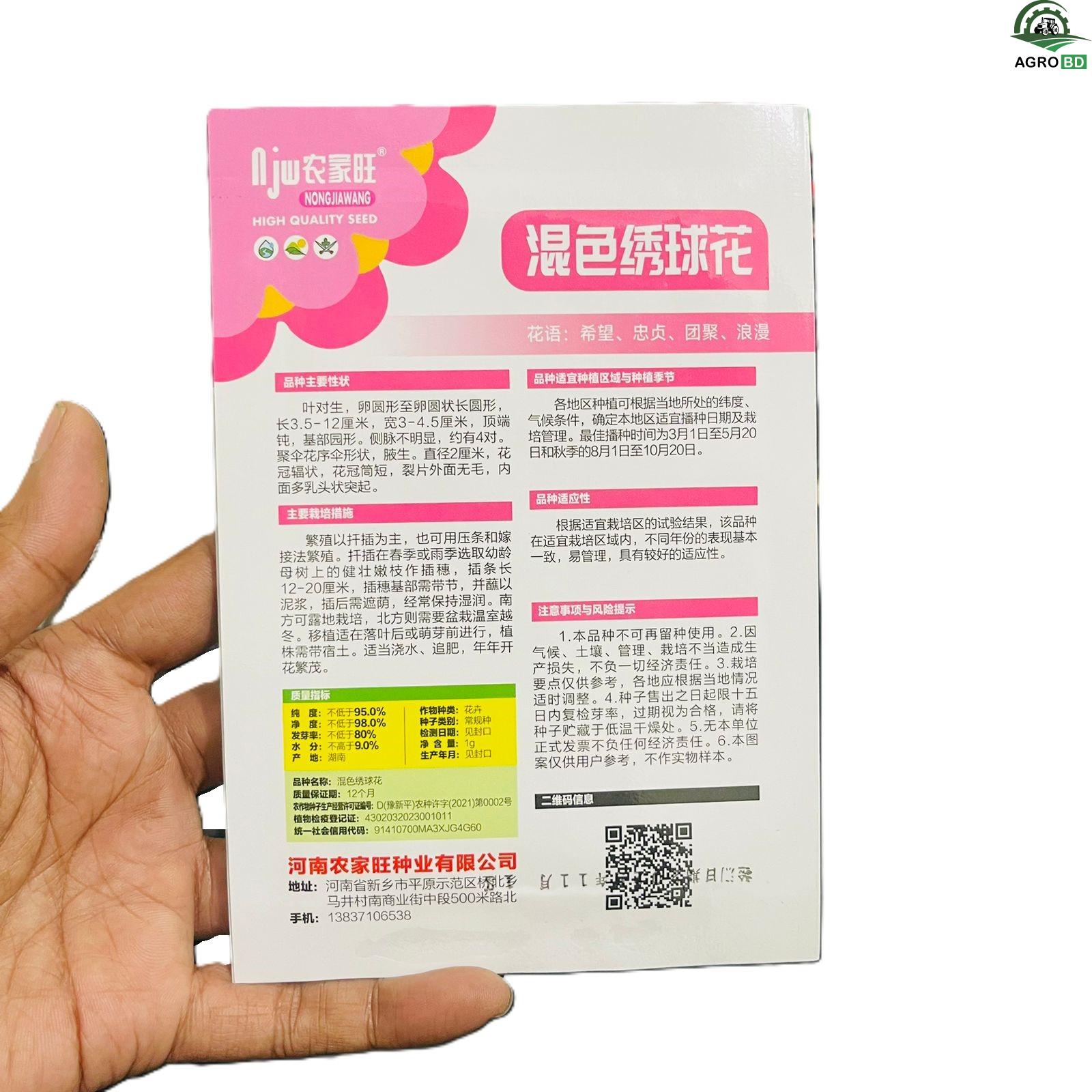 Hydrangea or Statice Flower Seeds