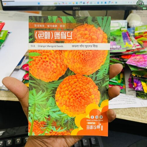 Yellow Marigold Flower Seeds হলুদ গাঁদা ফুল বীজ